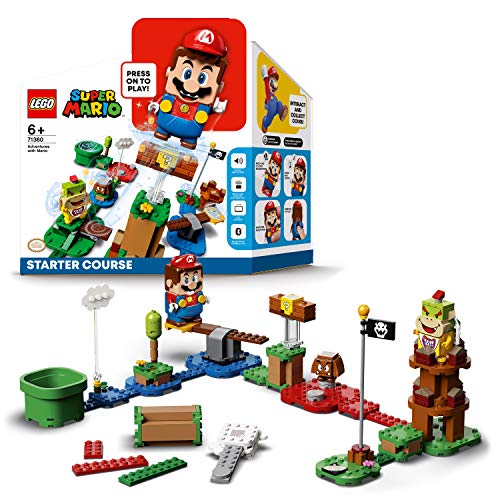 LEGO Super Mario Starter Pack Costruibile per il Percorso di base Avventure con Super Mario, Giocattolo e Idea Regalo per Bambini (231 pezzi), Modello 71360