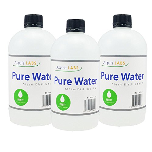 Acqua distillata – 1107 ml – Confezione da 6 – Acqua ultra pura