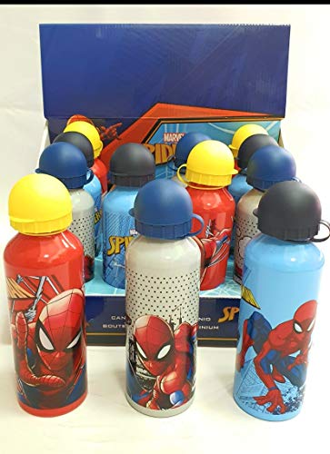 Kids Licensing Spiderman Borraccia in Alluminio 500Ml