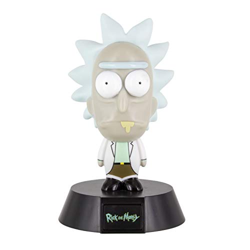 Paladone 73667 Lampada Rick e Morty 3D, 10 cm