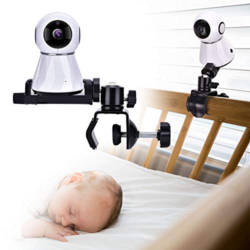 Petyoung Staffa di Montaggio Monitor per Videocamera per Bambini Supporto Regolabile Orientabile a 360 Gradi Supporto per Videocamera Flessibile per Asilo Nido