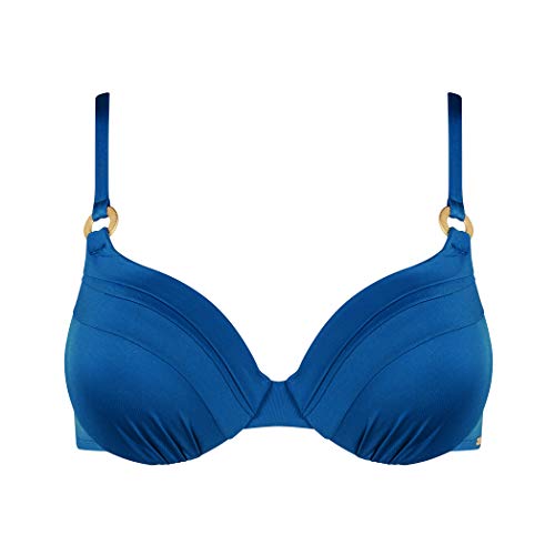 Triumph Solid Splashes WP Reggiseno Bikini, Blu (Lagoon Blue 6915), Not Applicableb (Taglia Unica: 46B) Donna
