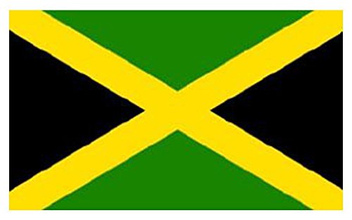 Klicnow, bandiera della Jamaica, 150 x 90 cm Confezione originale
