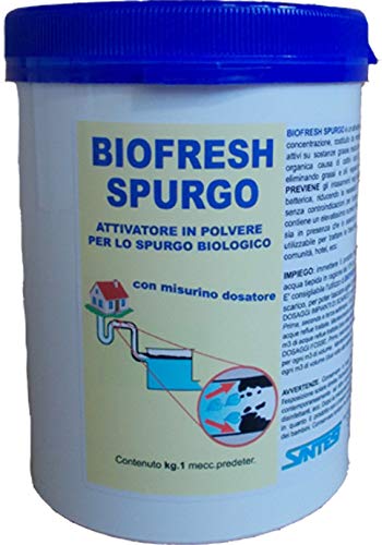 BIOFRESH SPURGO kg.1 attivatore per lo spurgo biologico