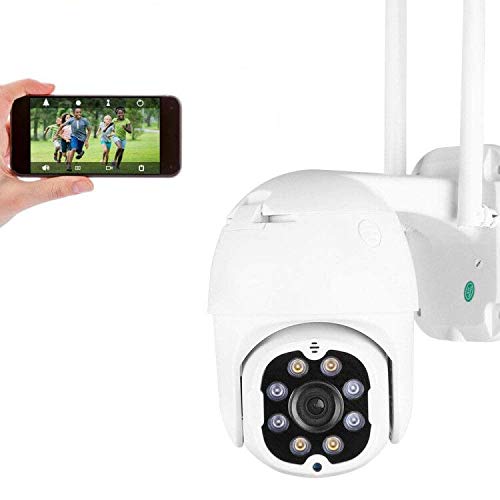 PTZ Telecamera di Sorveglianza Videocamere WIFI Esterno, Aottom 4MP IP Cam Senza Fili 355° /90°, 40M Visione Notturna, Audio a 2 Vie, Motion Detection, Messaggio Push, Supporta Scheda SD 128G