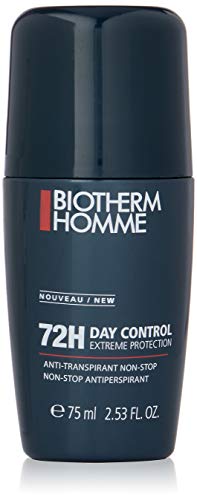 Biotherm Homme Day Control Deodorante Roll-On 72H, Donna, 75 ml