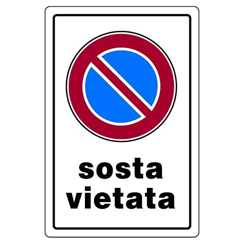 Cartello 'Sosta Vietata' In Polionda.
