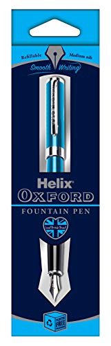 Oxford 219924 Helix – Penna stilografica, blu chiaro
