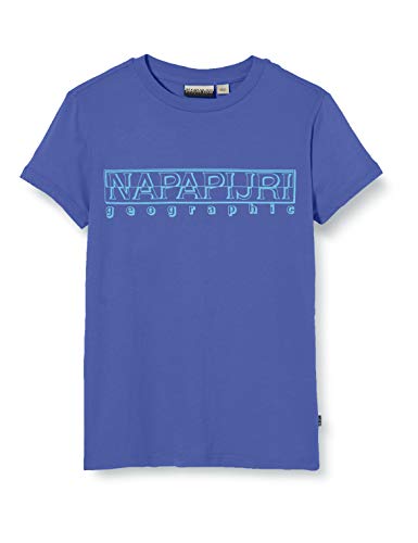 NAPAPIJRI K Soli SS Sum T-Shirt, Blu (Ultramarine Blu Bb41), 122 (Taglia Unica: 6) Bambino