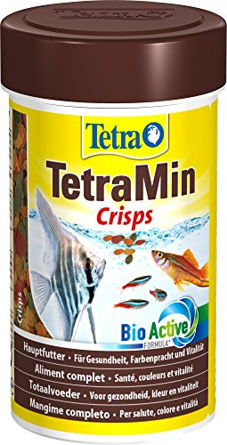 Tetra Min Pro Crisps mangimi Premium (per tutti i pesci ornamentali tropicali in forma di crisp per Vitamina stabilità, elevato valore Nutritivo, carico acqua Minima, adatto per distributori di cibo)
