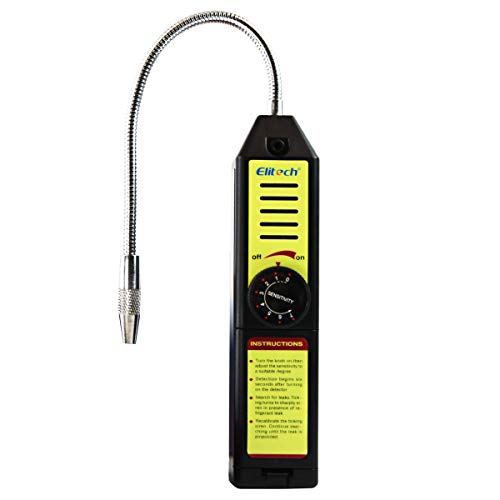 Elitech WJL-6000S Freon Rilevatore di perdite Rilevatore di perdite alogene Rilevatore di perdite di gas refrigerante HVAC Aria condizionata R22 R410A R134A CFC HCFC Indicatori HFC Alta precisione