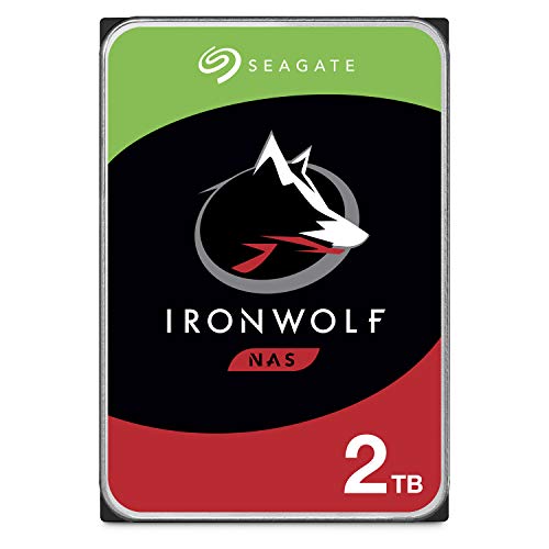 Seagate IronWolf, Unità SATA da 6 Gbit/s da 2 TB, HDD, CMR 3.5