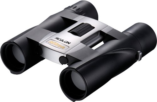 Nikon Aculon A30 10X25 Binocolo, Argento