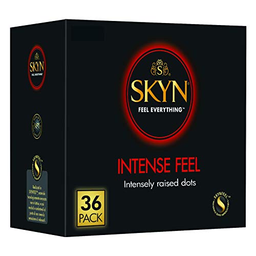 SKYN Intense Feel, Preservativi Senza Lattice Stimolanti Pacco da 36