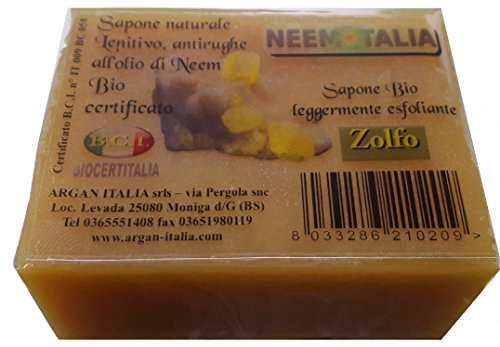 Confezione 4 saponi al Neem & ZOLFO da 100gr.