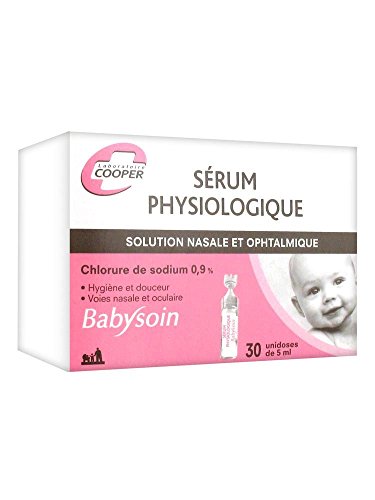 Babysoin serum physiologique 30 unidoses de 5ml