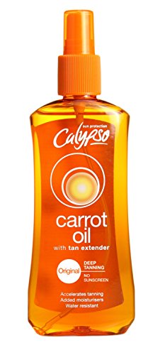 Calypso Original Carota Oil Spray per abbronzatura profonda, 200 ml