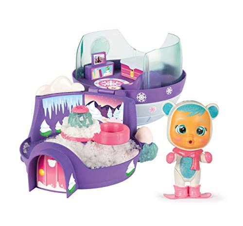 IMC Toys- Igloo di Kristal, con Accessori per Bebè pianto Incluso la Bambola Esclusiva Fancy, Multicolore (90934)