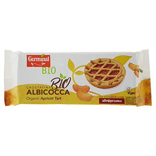 Germinal Bio Crostatina Albicocca - 4 pezzi da 270 g [1080 g]