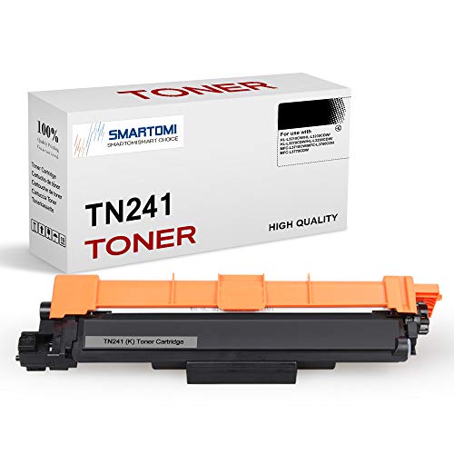 SMARTOMI 1PK TN241 Compatible Black Toner Cartridges Brother TN241 for used with Brother Color Printer DCP9020CDW HL3140 CW DCP9015CDW HL3150 CDW MFC9340CDW HL3170 CDW MFC9330CDW MFC9130CW