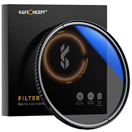 K&F Concept Filtro 40.5mm Filtro Polarizzatore Circolare (CPL) con 18 capacità MRC multi-resistente con custodia