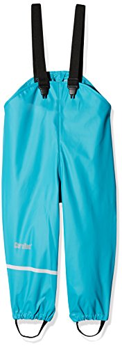 CareTec Pantaloni Impermeabili Unisex Unisex bambino/Bambina, Blu (Turkis 968), 140