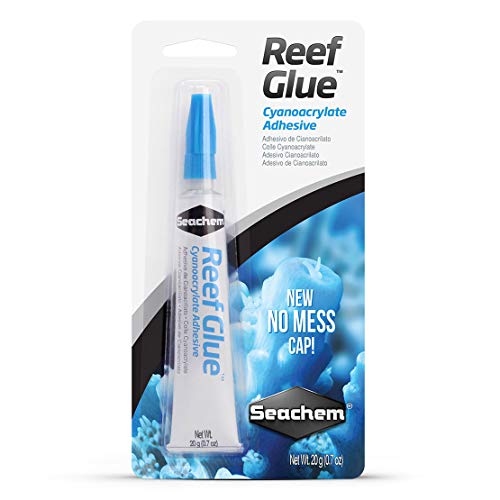 Seachem Reef Glue Cyanoacrylate Gel Coral Frag Mounting, 20g by Seachem