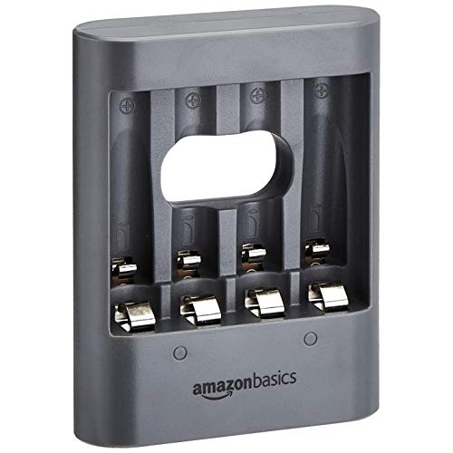 AmazonBasics - Caricabatterie USB, “Overnight”, nero