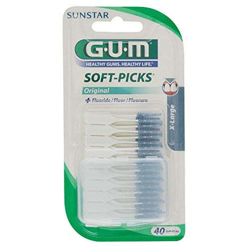 Gum Manual Toothbrushes - 40 soft picks