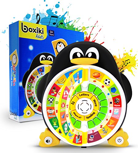 Boxiki kids Alfabeto Inglese Penguin interattivo Giocattolo educativo per l'apprendimento Stimola l'apprendimento della Prima Infanzia - Alfabeto, Parole, ortografia, Forme E Canzoni