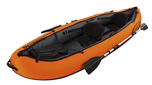 Bestway 65052 | Hydro-Force - kayak Gonfiabile Ventura, 2 Posti, 330X94 cm, Pagaie E Pompa Incluse.