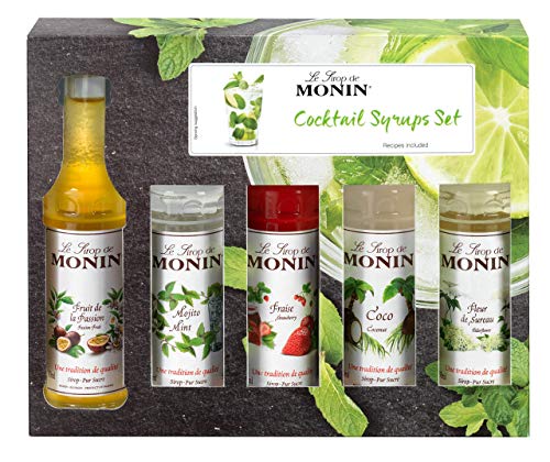 Monin Flavoured Cocktail Gift Set (5 mini bottles)