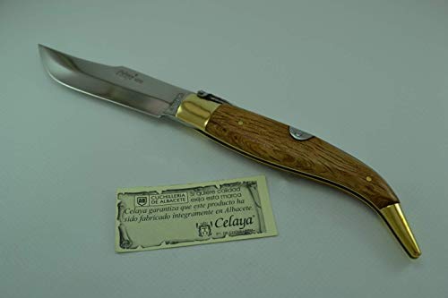 Coltello Celaya Classic Albacete Ottone di legno di quercia 10,90 cms