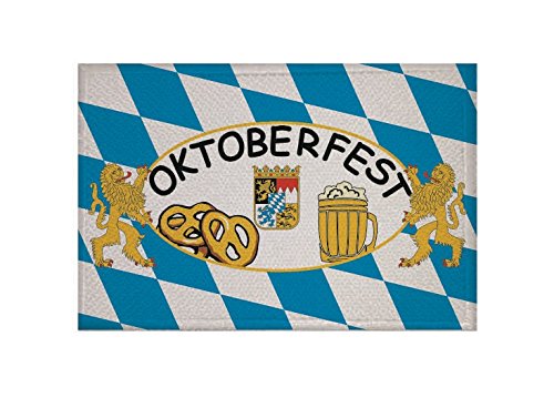 U24 toppa Oktoberfest con Stemma Applicazione Patch 9 x 6 cm