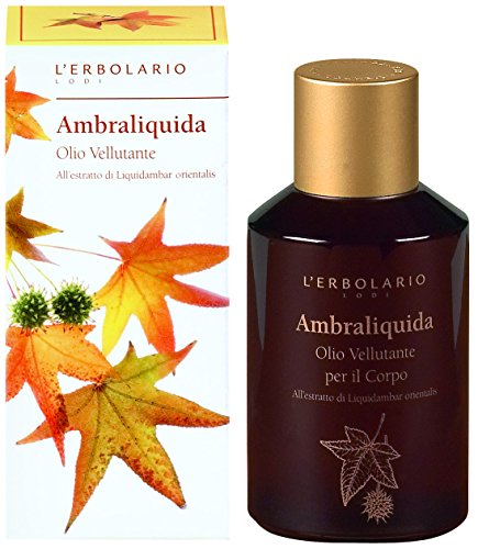 L 'erbolario Ambraliquida Body oil