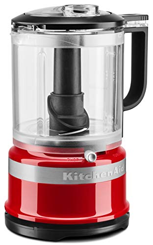 KitchenAid 5KFC0516 Robot da Cucina, 1.19 L, Nero, Rosso