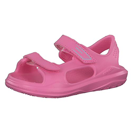 Crocs Swiftwater Expedition K, Sandali con Cinturino alla Caviglia Unisex-Bambini, Rosa (Pink Lemonade/Pink Lemonade 6m3), 32/33 EU