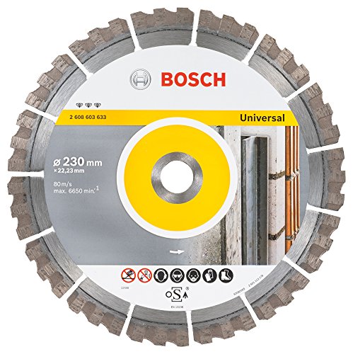 Bosch Professional Best for Universal Disco Diamantato, 230 x 22.23 x 2.4 x 15 mm