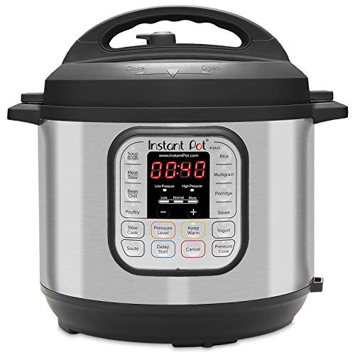 Instant Pot IP 80 Duo 8L / 8Q Electric Multi Function Cooker, Stainless Steel, 1200 W, 8 liters