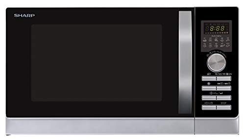 Sharp Home Appliances R843INW Microonde combinato 25L 900W Argento forno a microonde