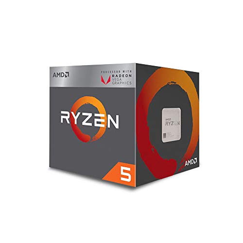 Ryzen 5 3400G Processori (4C / 8T, 6 MB di cache, 4.2 GHz Max Boost) con scheda grafica Radeon RX Vega 11