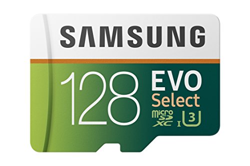 Samsung Memorie MB-ME128HA Evo Select Scheda MicroSD da 128 GB, UHS-I U3, Fino a 100 MB/s, Adattatore SD Incluso