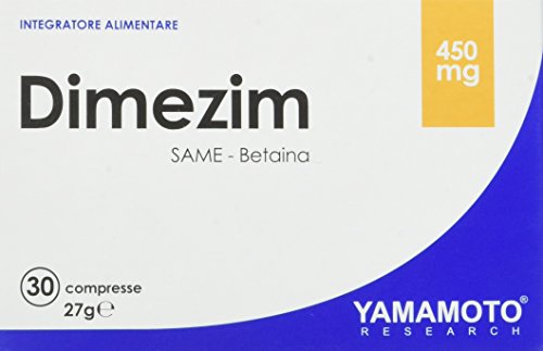 Yamamoto Research Dimezim® integratore alimentare di S-Adenosil-L-Metionina (SAMe) e Betaina 30 compresse