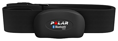 Polar H7, Fascia Cardio con Doppia Trasmissione Bluetooth Smart Adulti Unisex, Nero, M