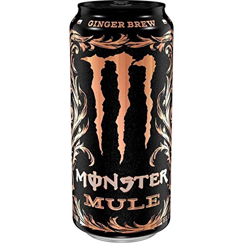 Monster Mule Ginger Brew, energy drink al lime e zenzero da 473ml