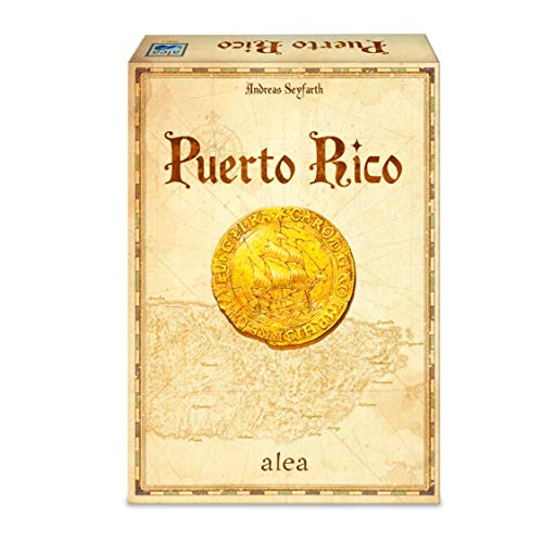 Ravensburger 26928 Puerto Rico Versione Italiana, Strategy Game, 2-5 Giocatori, Età Consigliata 12+