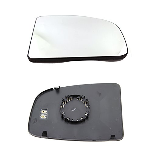 TarosTrade 57-0200-L-46077 Vetro Specchietto Retrovisore Riscaldabile Parte Superiore Per Citroen JumLato Sinistro
