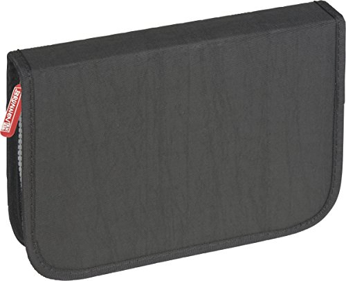 Brunnen 104918790 –  – Astuccio Crinkle 1 scomparti, vuoto, scolastico, accessori da scrivania e ripiano, Nero