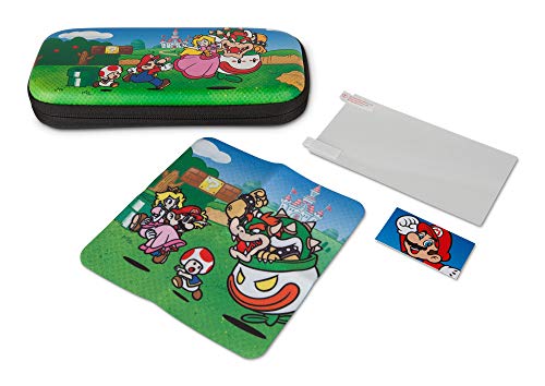 PowerA Kit Custodia Stealth per Nintendo Switch Lite - Mushroom Kingdom - Nintendo Switch