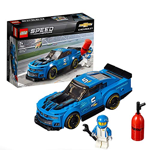 LEGO Speed Champion Auto da Corsa Chevrolet Camaro ZL1 con Minifigure del Pilota, Set di Costruzioni, Idea Regalo per Tutti gli Appassionati di Motori e per Bambini +7 Anni, 75891